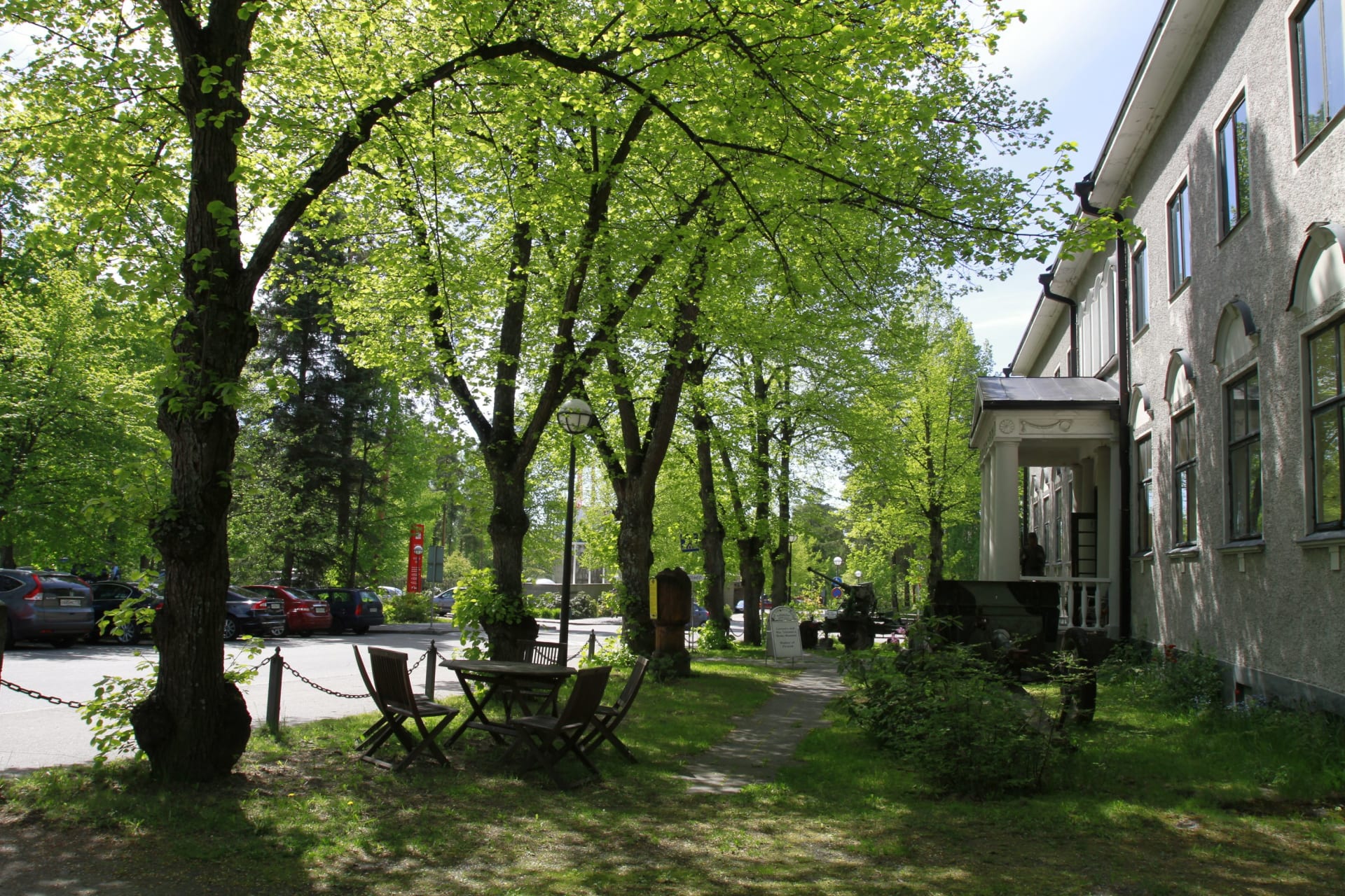 Veteraanimuseo kesällä