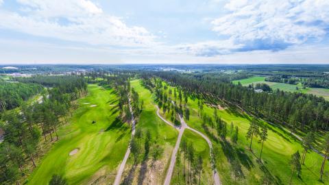 holiday club saimaa golf ilmakuva