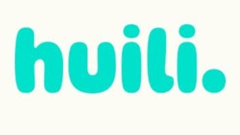 Mintunvihreällä paksulla tekstillä lukee Huili