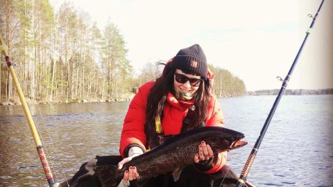 Trout from river Vuoksi