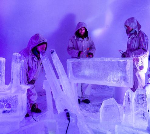 Koe unohtumaton elämys jääiglussa Imatralla!