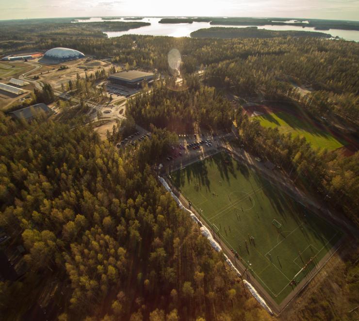 ukonniemi ilmakuva